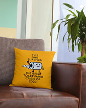 Load image into Gallery viewer, This Finn Survived The Great Toilet Paper Crisis Of 2020 Pillow Cover
