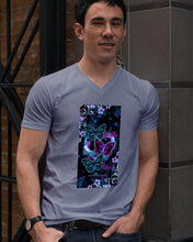 Load image into Gallery viewer, Purple Phone Case With Butterfly Faith Hope Love Suicide Awareness Gift Guys V-Neck
