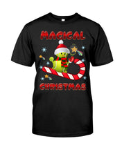 Load image into Gallery viewer, Tennis Players Magical Christmas Snowman Gift For Women Guys Tee
