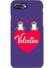 Load image into Gallery viewer, Couple Otter Valentine's Day Gift For Otter Lovers Phone case
