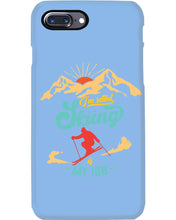 Load image into Gallery viewer, I'm Retired Skiing Is My Job Mountainous Terrain Phone case

