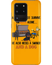 Load image into Gallery viewer, A Man Loves Beer And Dachshund Gift For Dog Lovers Phone case
