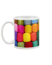 Load image into Gallery viewer, Colorful Yarn Balls Gift For Knitting Lovers Mug
