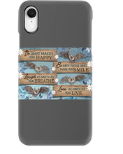 Load image into Gallery viewer, Do What Makes You Happy With Bats Gift For Girls Phone case
