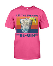 Load image into Gallery viewer, Lovely Phone Case Let The Evening Be-Gin Retro Vintage Guys Tee
