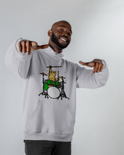 Load image into Gallery viewer, Cat Play Drum Funny Gift For Cat Lovers Hoodie
