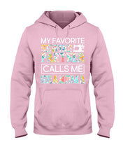 Load image into Gallery viewer, My Favorite Sewing Partner Calls Me Grandma Colorful Design Gift For Sewing Lovers Hoodie

