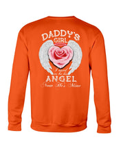 Load image into Gallery viewer, Market Trendz Daddy's Girl I Used To Be His Angel For Dad Sweatshirt
