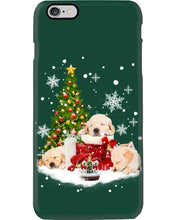 Load image into Gallery viewer, Funny Golden Retrievers Sleep In Red Boots Gift For Dog Lovers Phone case
