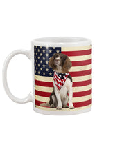 Load image into Gallery viewer, Lovely Phone Case With US Flag Gift For Spaniel Lovers Mug
