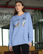 Load image into Gallery viewer, Funny Difference Between Me And Other Psychotherapists Unicorn And Horse Unisex Long Sleeve
