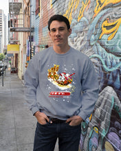 Load image into Gallery viewer, Baseball Xmas Sleigh Loading Gift For Baseball Lovers Sweatshirt
