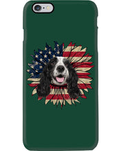 Load image into Gallery viewer, English Cocker Spaniel US Sunflower Gift For Dog Lovers Phone case
