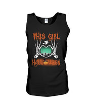 Load image into Gallery viewer, This Girl Loves Halloween Gift For Girls Unisex Tank Top
