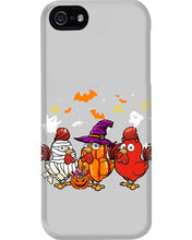 Load image into Gallery viewer, Chicken Pumpkin Smile Happy Halloween Gift For Friends Phone case
