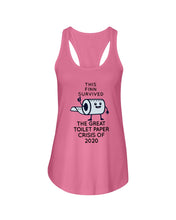 Load image into Gallery viewer, This Finn Survived The Great Toilet Paper Crisis Of 2020 Ladies Flowy Tank
