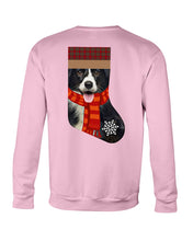 Load image into Gallery viewer, Santa Border Collie In Stock Gift For Dog Lovers Sweatshirt
