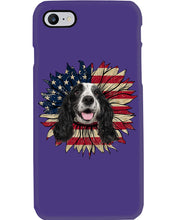 Load image into Gallery viewer, English Cocker Spaniel US Sunflower Gift For Dog Lovers Phone case
