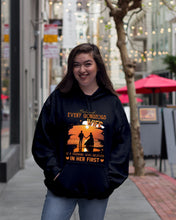 Load image into Gallery viewer, Behind Every Gorgeous Wife Is A Husband Who Believes In Her First Trending Hoodie
