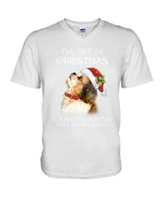 Load image into Gallery viewer, We Are Loved Shih Tzu Gift For Dog Lovers Guys V-Neck
