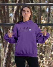 Load image into Gallery viewer, Fluent In Silence Custom Design For Personalized Nation Gift Hoodie
