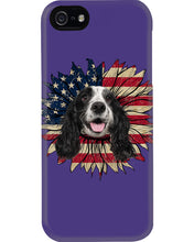 Load image into Gallery viewer, English Cocker Spaniel US Sunflower Gift For Dog Lovers Phone case
