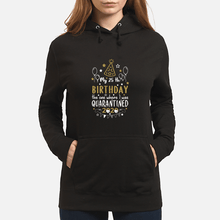 Load image into Gallery viewer, Vintage Funny My 45th Birthday The One Where I Was Quarantined Hoodie
