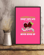 Load image into Gallery viewer, Lymphoma Cancer Doesn't Come With A Manual Vertical Poster
