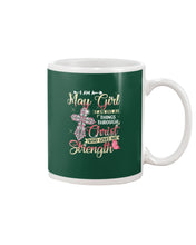 Load image into Gallery viewer, Birthday Gift For May Girl Who Can Do All Things Through Christ Mug
