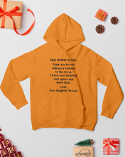 Load image into Gallery viewer, Daughter In Law Gift For Mother In Law I Know How Tempting That Option Was Some Days Hoodie

