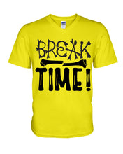 Load image into Gallery viewer, Break Bone Time White Background Gift For Women Guys V-Neck
