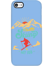 Load image into Gallery viewer, I'm Retired Skiing Is My Job Mountainous Terrain Phone case
