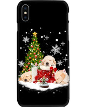Load image into Gallery viewer, Funny Golden Retrievers Sleep In Red Boots Gift For Dog Lovers Phone case
