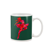 Load image into Gallery viewer, Colorful Red Pink Ballet Girl Gift For Ballet Dancer Mug
