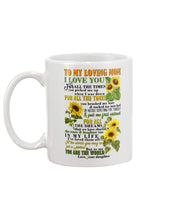 Load image into Gallery viewer, Giving For   Mom Love You With All My Heart Custom Design Mug
