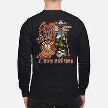 Load image into Gallery viewer, Once A Firefighter   Always A Firefighter   Special Custom Design Sweatshirt

