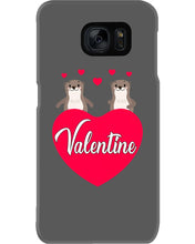 Load image into Gallery viewer, Couple Otter Valentine's Day Gift For Otter Lovers Phone case
