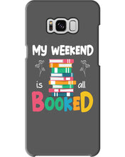 Load image into Gallery viewer, Vintage Funny My Weekend Booked Gift For Book Lovers Phone case
