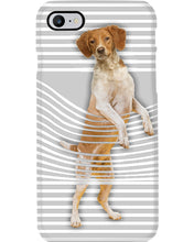 Load image into Gallery viewer, Brittany Spaniel Climb Curtain Gift For Dog Lovers Phone case
