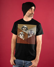 Load image into Gallery viewer, Three Cute Shih Tzu In Bag Gift For Dog Lovers Guys Tee
