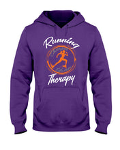 Load image into Gallery viewer, Running Cheaper Than Therapy Gift For Running Lovers Hoodie

