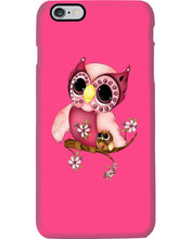 Load image into Gallery viewer, Lovely Tote Bag Owl Perchs On Branch Gift For Owl Lovers Phone case
