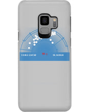 Load image into Gallery viewer, Pinpoint The Location In The Space Blue Phone case
