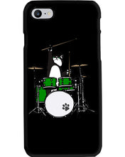 Load image into Gallery viewer, Funny Cat Playing Drums Great Gift For Cat Lovers Phone case
