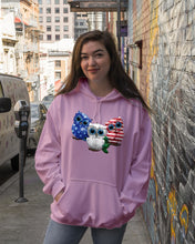 Load image into Gallery viewer, Lovely Phone Case Three Owl With US Flag Gift For Owl Lovers Hoodie
