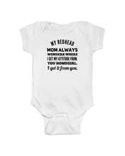 Load image into Gallery viewer, Sorry This Guy Is Already Taken By A Smart And Sexy Redhead Gift For Men Baby Onesie
