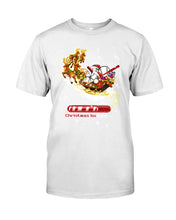 Load image into Gallery viewer, Baseball Xmas Sleigh Loading Gift For Baseball Lovers Guys Tee
