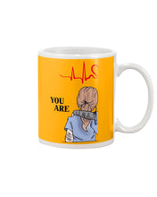 Load image into Gallery viewer, You Are Sister Heartbeat Gift For Sister Mug
