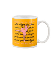 Load image into Gallery viewer, Ballet Words Pink Pattern Gift For Ballet Dancer Mug
