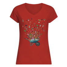 Load image into Gallery viewer, Garden Flying Unique Design Great Gift For Garden Lovers Ladies V-Neck

